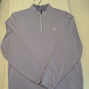 Men's Lavender Quarter-Zip Performance Pullover